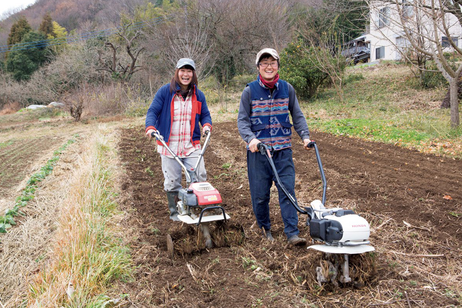 耕す女子たち vol.17｜野菜づくり web magazine｜耕うん機｜Honda