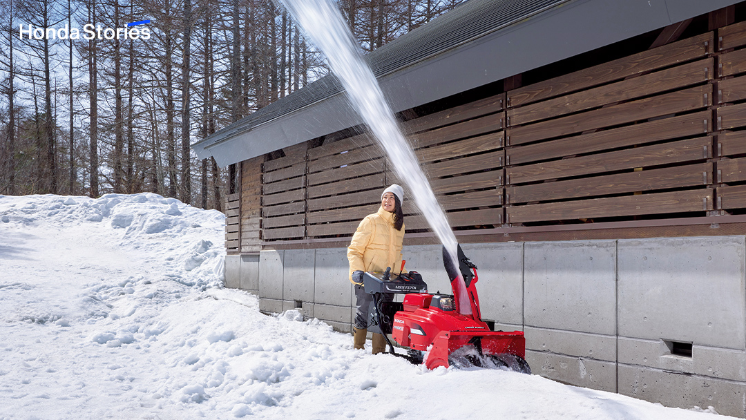 Hondaが挑む小型除雪機の進化