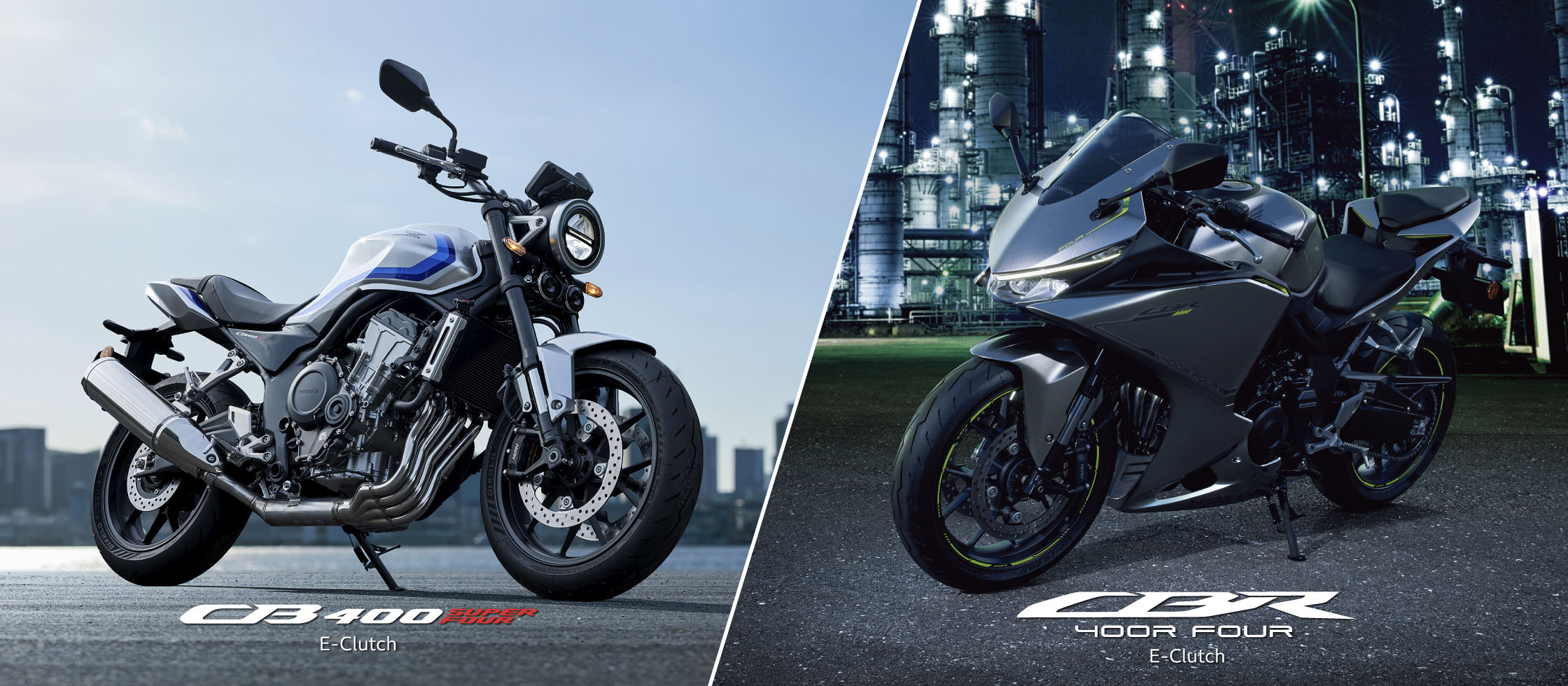 「CB400 SUPER FOUR E-Clutch」「CBR400R FOUR E-Clutch」発売！