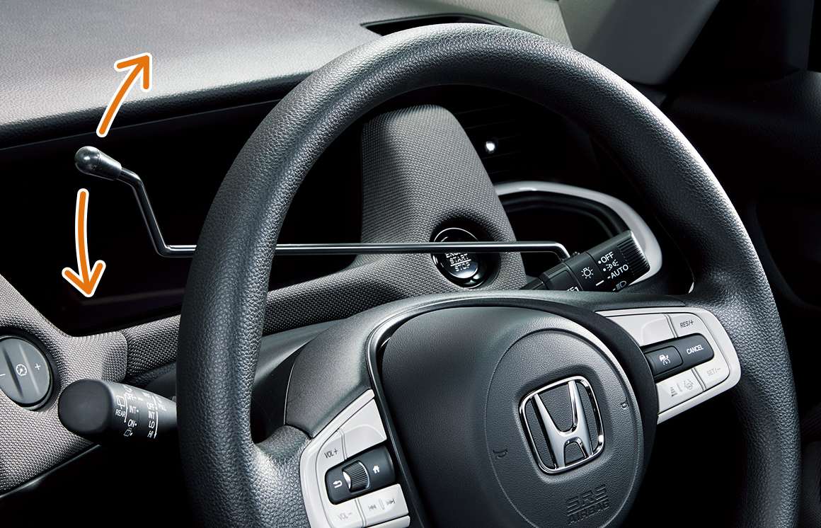 Honda・テックマチックシステム 左手用ウインカーレバー Lタイプ